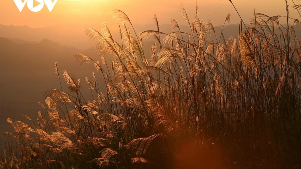 Sắc chiều phủ xuống Điện Biên với một vẻ đẹp không lời